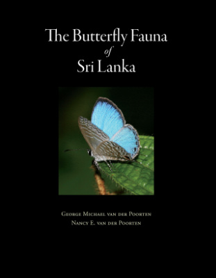 front cover of Butterfly Fauna of Sri Lanka by George Michael van der Poorten and Nancy E. van der Poorten