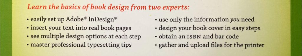 Writing effective back cover copy for your book